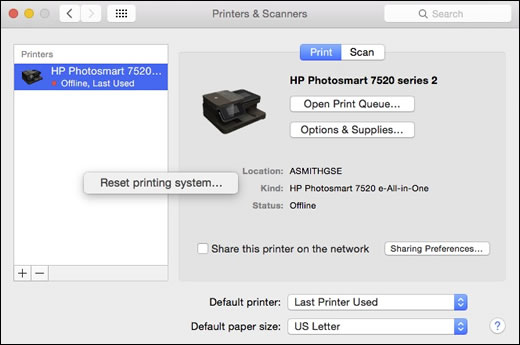 hp printers software for mac