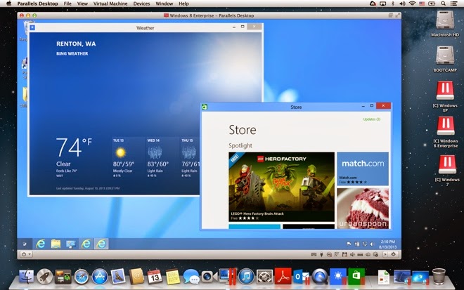 parallels for mac free version
